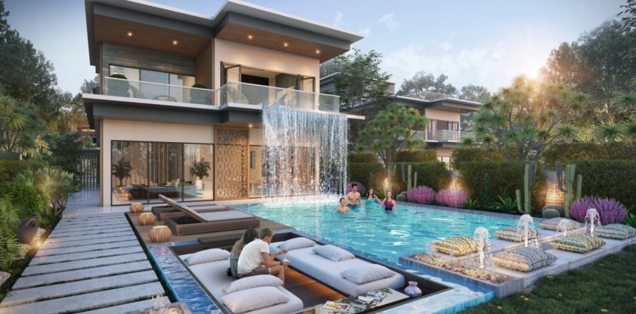 Вилла с 3 спальнями в Damac Lagoons, ОАЭ №153694