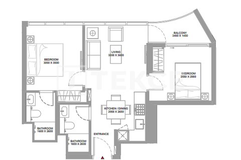 Apartment de 1 dormitorio en Umm Al Quwain, UAE No. 127021 17