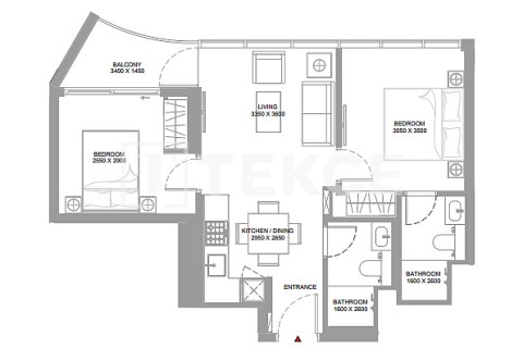 Apartment de 1 dormitorio en Umm Al Quwain, UAE No. 127021 18
