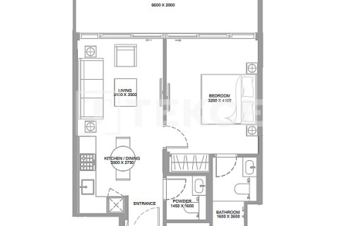 Apartment de 1 dormitorio en Umm Al Quwain, UAE No. 127021 12