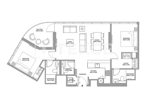 Apartment de 1 dormitorio en Umm Al Quwain, UAE No. 127021 21