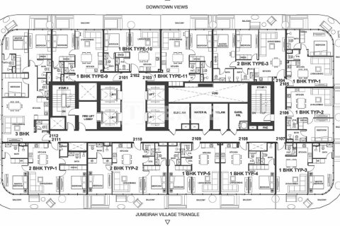 Квартира с 2 спальнями в Jumeirah Village Triangle, ОАЭ №159931 4
