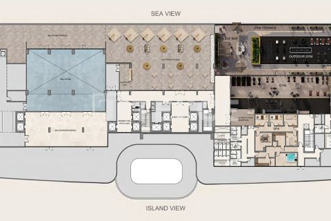 Apartment de 1 dormitorio en Al Marjan Island, UAE No. 145112 17
