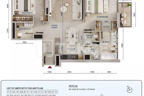 1 bedroom Apartment in Dubai, UAE No. 146627 18
