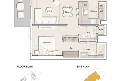 Appartement de 1 chambre à Jumeirah Lake Towers, UAE No. 154517 4