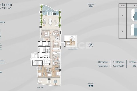 Appartement de 3 chambres à Al Wasl, UAE No. 168371 30