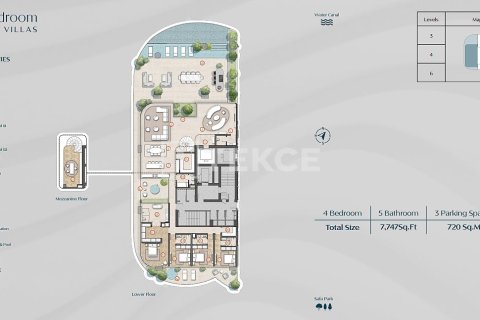 Appartement de 3 chambres à Al Wasl, UAE No. 168371 27