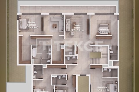 5 bedrooms Villa in Abu Dhabi, UAE No. 216836 20