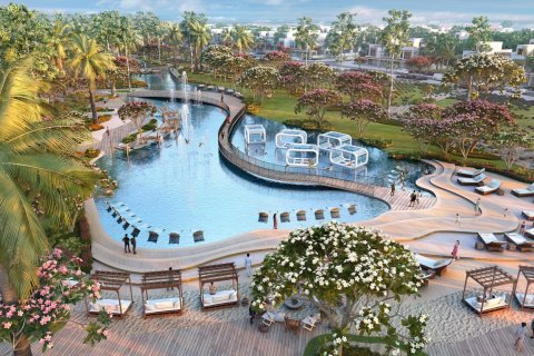 4 غرف نوم تاون هاوس في Damac Lagoons, الإمارات العربية المتحدة رقم 153699 3