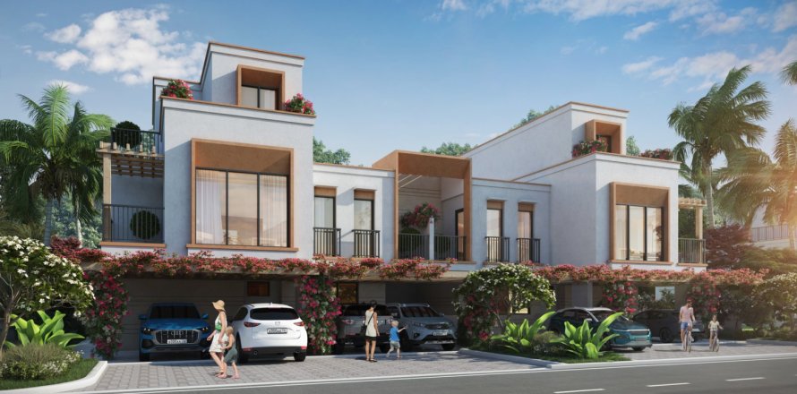 4 غرف نوم تاون هاوس في Damac Lagoons, الإمارات العربية المتحدة رقم 153699