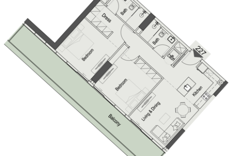 Appartement de Studio à Motor City, UAE No. 153580 4