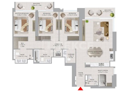Appartement de 3 chambres à Dubai, UAE No. 41458 10