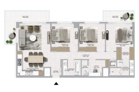 Apartment de 1 dormitorio en Mina Rashid, UAE No. 153623 8