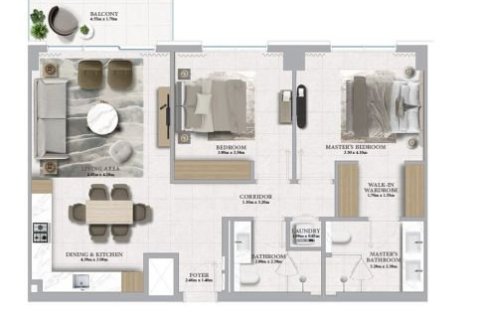 Apartment de 1 dormitorio en Mina Rashid, UAE No. 153623 9