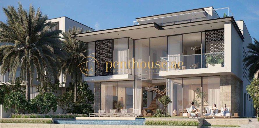 Вилла с 6 спальнями в Palm Jebel Ali, ОАЭ №78444