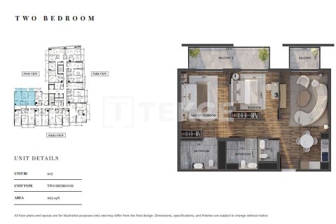 3 bedrooms Apartment in Jumeirah Village Circle, UAE No. 150509 10