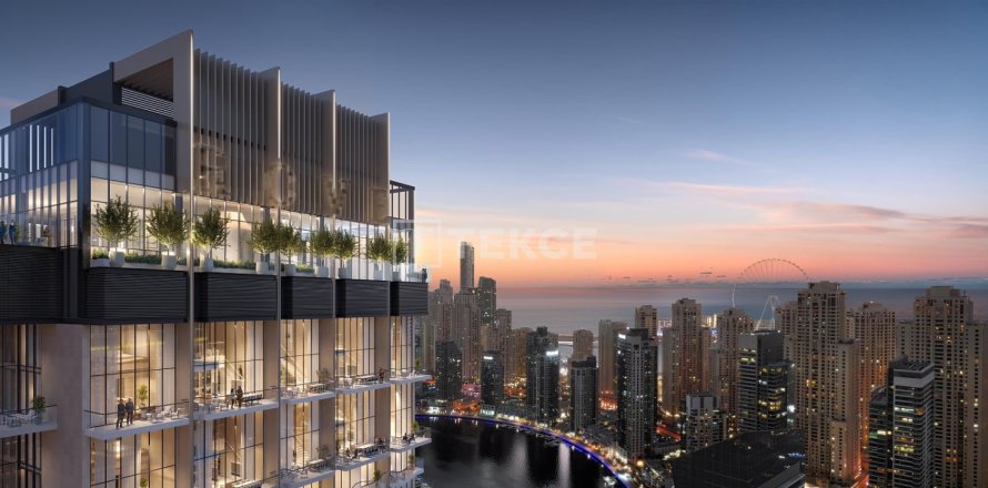 Penthouse de 1 dormitorio en Dubai Marina, UAE No. 133946