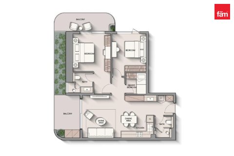 1 bedroom Apartment in Dubai, UAE No. 222399 8