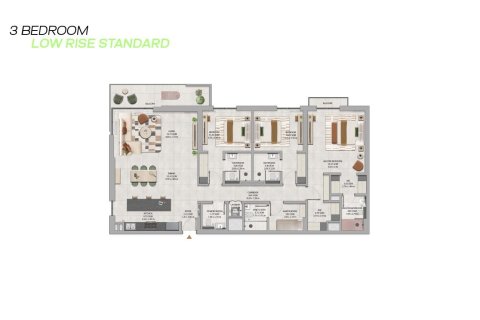 Appartement de 1 chambre à Dubai Land, UAE No. 153416 3