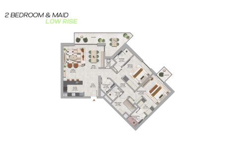 Appartement de 1 chambre à Dubai Land, UAE No. 153416 4