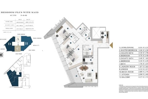 Studio Apartment in Maritime City, UAE No. 153509 17