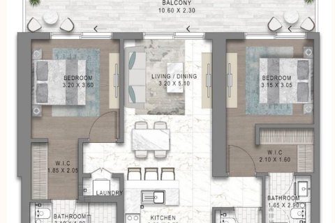Appartement de 1 chambre à Maritime City, UAE No. 153572 26