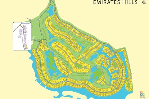 Земельный участок 2773.2486м² в Emirates Hills, ОАЭ №3927 10