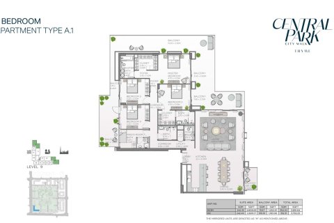 2 غرف نوم شقة في City Walk, الإمارات العربية المتحدة رقم 153706 4