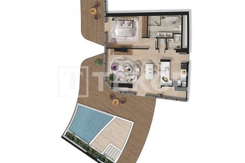 1 غرف نوم شقة في Al Marjan Island, الإمارات العربية المتحدة رقم 64883 22