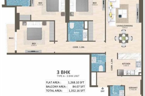 3 bedrooms Apartment in Dubai, UAE No. 167816 11