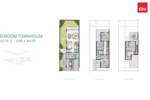 Townhouse de 5 dormitorios en Dubai, UAE No. 203302 18