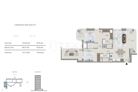 Appartement de 2 chambres à Mina Rashid, UAE No. 105930 11