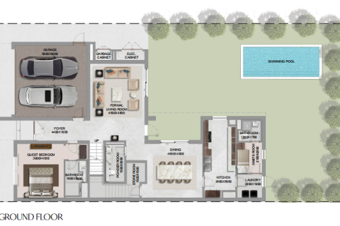 Вилла с 4 спальнями в Dubai Land, ОАЭ №212942 4