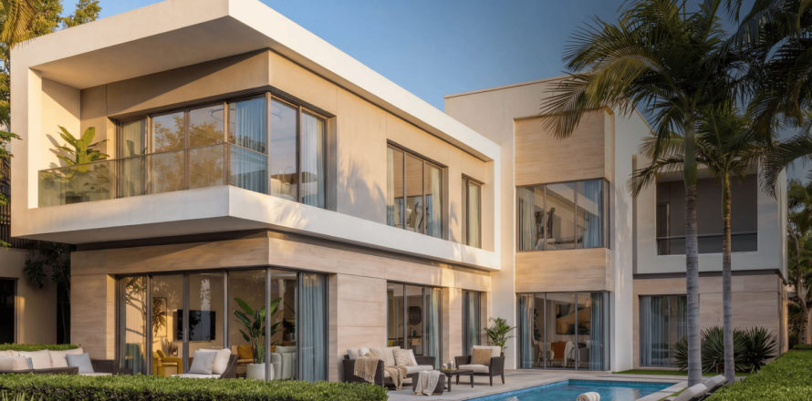 Вилла с 4 спальнями в Dubai Land, ОАЭ №212942