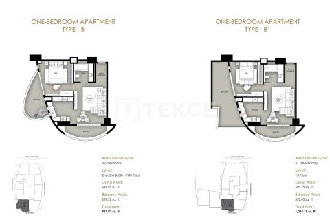 Duplex de 5 dormitorios en Dubai Marina, UAE No. 203350 28