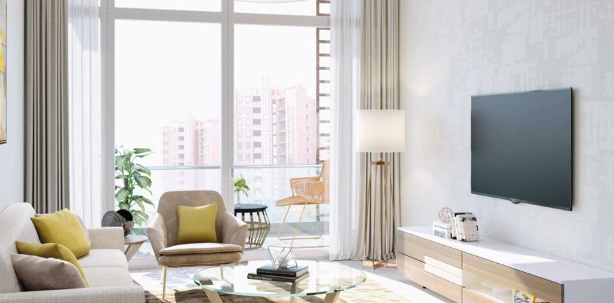 Квартира с 2 спальнями в AZIZI GRAND, Dubai Sports City, ОАЭ №96676