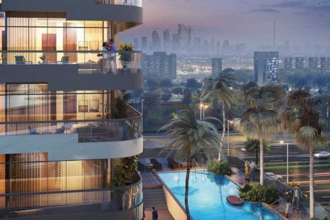 Квартира с 2 спальнями в AZIZI GRAND, Dubai Sports City, ОАЭ №96676 5