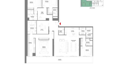 Appartement de 1 chambre à Dubai Harbour, UAE No. 153753 5