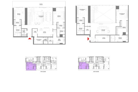 Appartement de 1 chambre à Dubai Harbour, UAE No. 153753 6