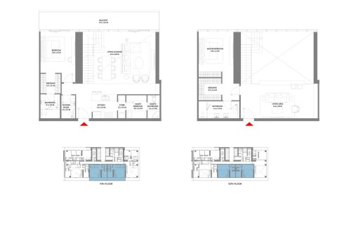 Appartement de 1 chambre à Dubai Harbour, UAE No. 153753 3