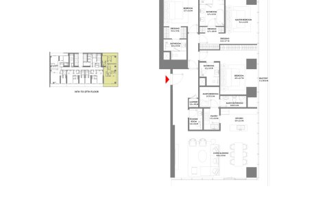 Appartement de 1 chambre à Dubai Harbour, UAE No. 153753 4