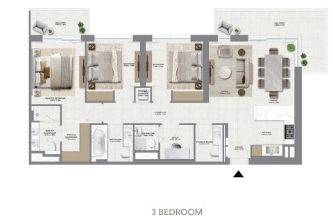 Appartement de 3 chambres à Dubai, UAE No. 137126 11