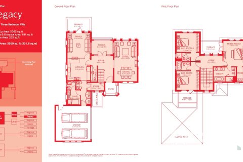 Villa de 3 chambres à Legacy, UAE No. 222764 27