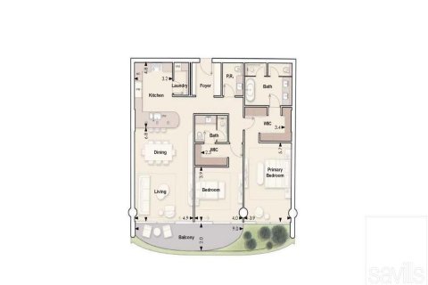 Квартира с 2 спальнями в The Crescent, ОАЭ №205967 14