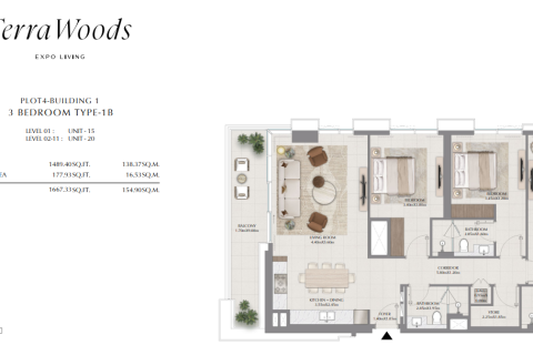 1 bedroom Apartment in Dubai, UAE No. 153407 3