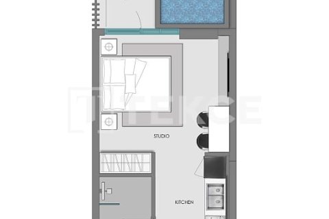 Apartment de 2 dormitorios en Arjan, UAE No. 126311 11