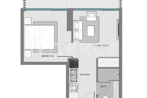 Apartment de 2 dormitorios en Arjan, UAE No. 126311 4