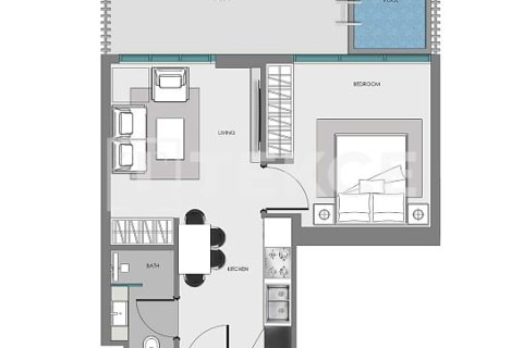 Apartment de 2 dormitorios en Arjan, UAE No. 126311 9