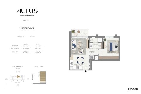 Appartement de 1 chambre à Dubai Creek Harbour, UAE No. 153512 5