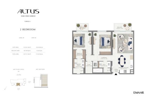 Appartement de 1 chambre à Dubai Creek Harbour, UAE No. 153512 4